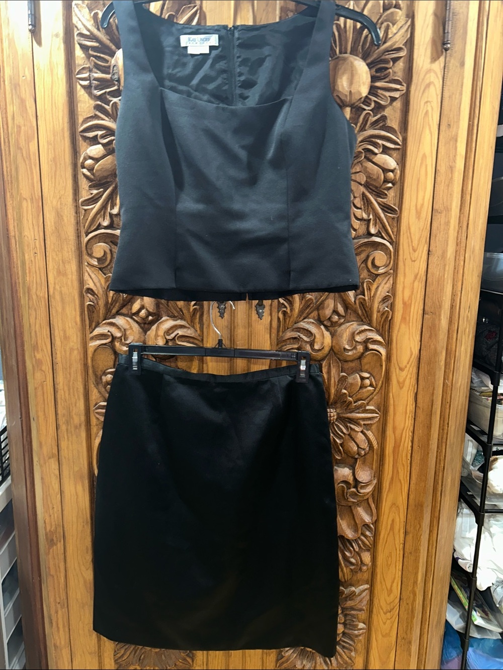 EUC Kay Unger black size 14 capsule set